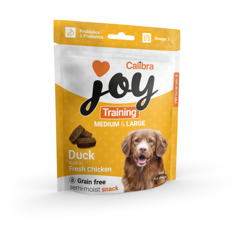 Calibra Joy Dog Training M&L Duck&Chicken 300g 