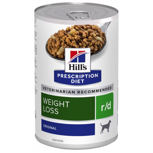 Hill's Prescription Diet r/d Regulace hmotnosti konzerva 350 g (min. odběr 12ks)