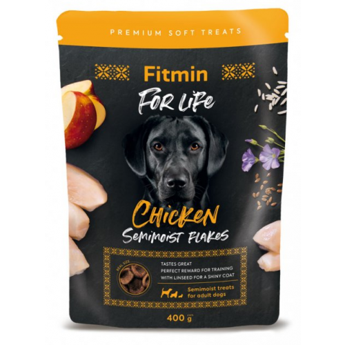 Fitmin For Life Chicken Flakes pamlsek pro psy 400 g