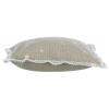 Xmas pillow - vánoční bavlněný polštářek, s valeriánem, 7x9 cm, béžová