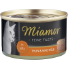 Miamor Cat Filet konzerva tuňák+křepel. vejce želé 100g