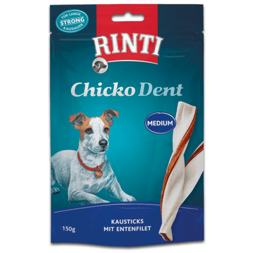 Rinti Dog Extra Chicko Dent pochoutka kachna M (150g)
