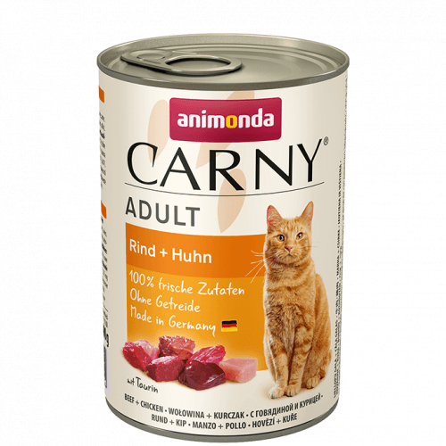 Animonda konzerva kočka Adult hovězí/kuřecí 400g