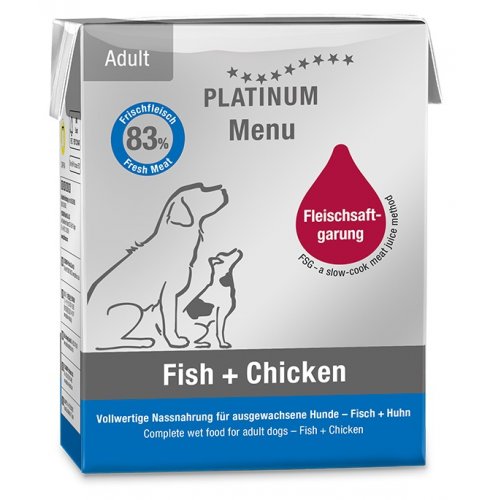 Platinum Menu Fish + Chicken - Ryby + Kuře 185 g