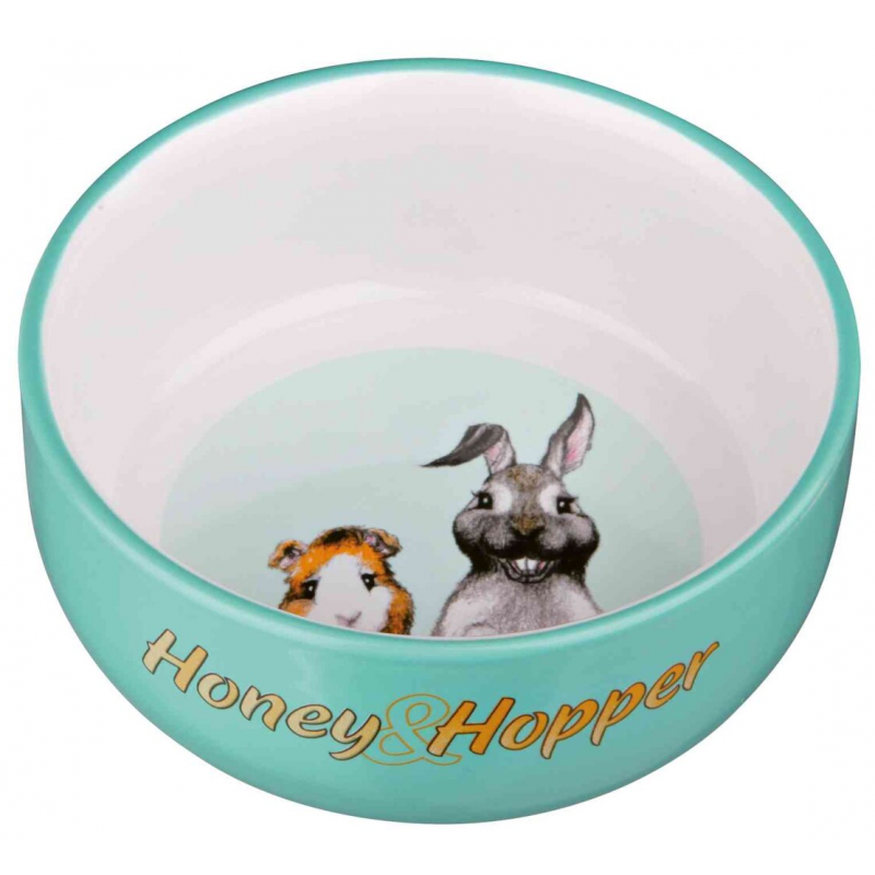 Keramická miska Honey-Hopper pro morče, králíka 250ml/11cm