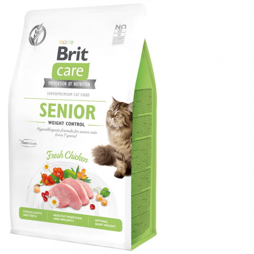 Brit Care Cat Grain-Free Senior & Weight Control 400g