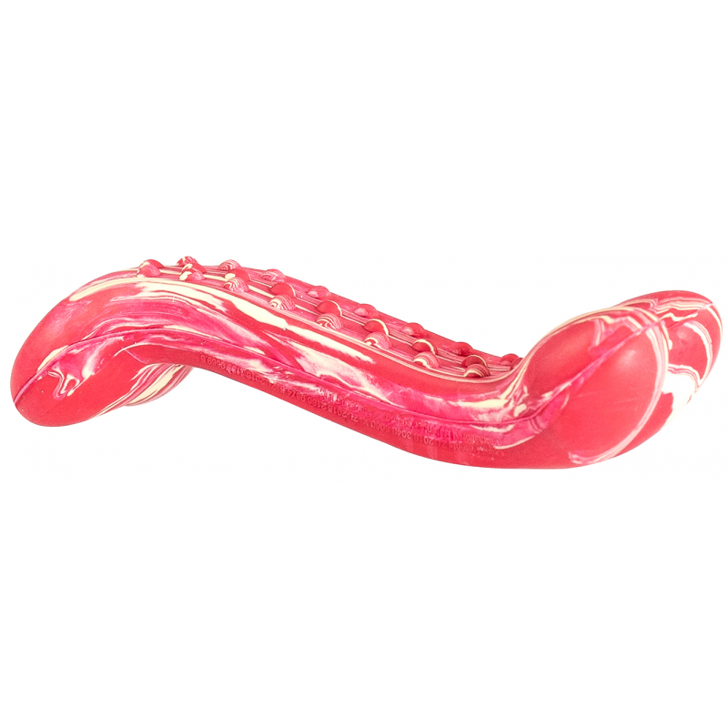 Antibakteriální dentální kost s vůní hovězího steaku HipHop přírodní guma 11 cm