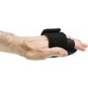 Masážní kartáč, ovál na ruku, polyester/silikon/TPR, 11x14cm - DOPRODEJ