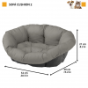 Polštář SOFA 2 bavlna šedý 52x39xh21cm FP 1ks