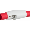 Flash light ring USB, blikací obojek, S-M: 40 cm/ ø 8 mm, červená