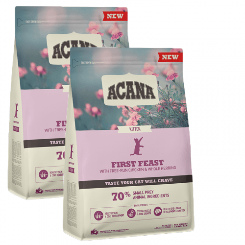 2x Acana First Feast Cat 1,8 kg
