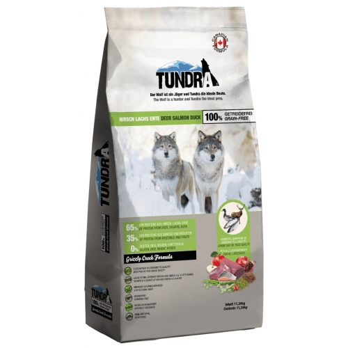 Tundra Dog Deer, Duck, Salmon Grizzly 750g