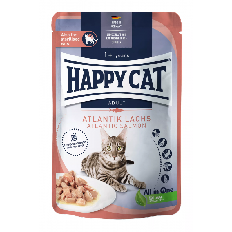Happy Cat Meat in Sauce - Culinary Atlantik-Lachs 85 g