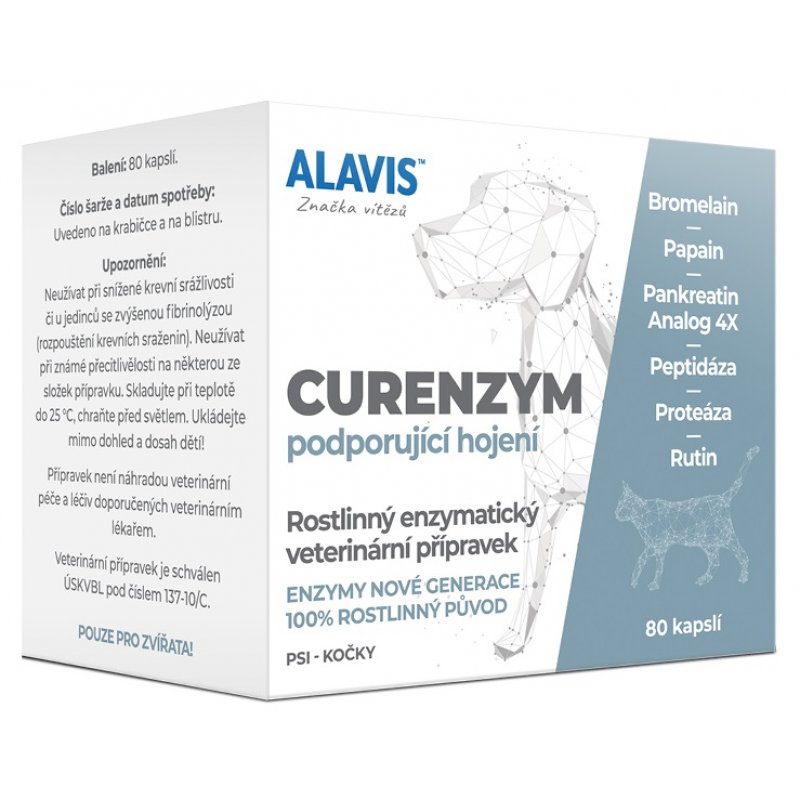 Alavis Curenzym podporující hojení cps.80