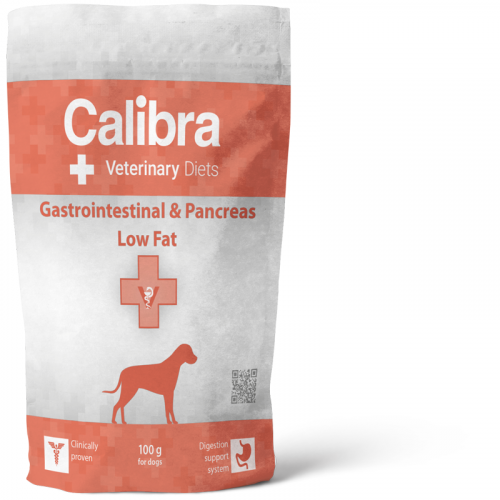 Calibra VD Dog Gastrointestinal & Pancreas Low Fat 100 g