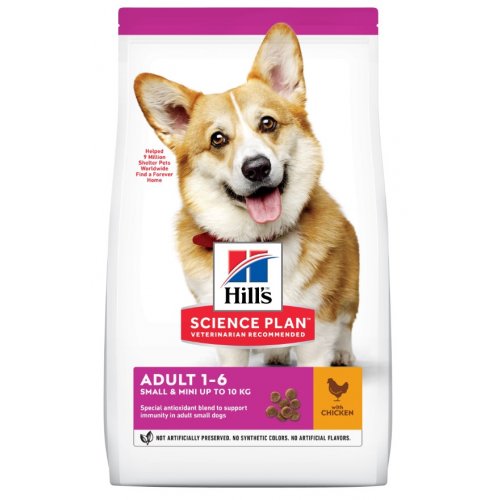 Hill's Canine Science Plan Adult Small & Mini Chicken 10kg