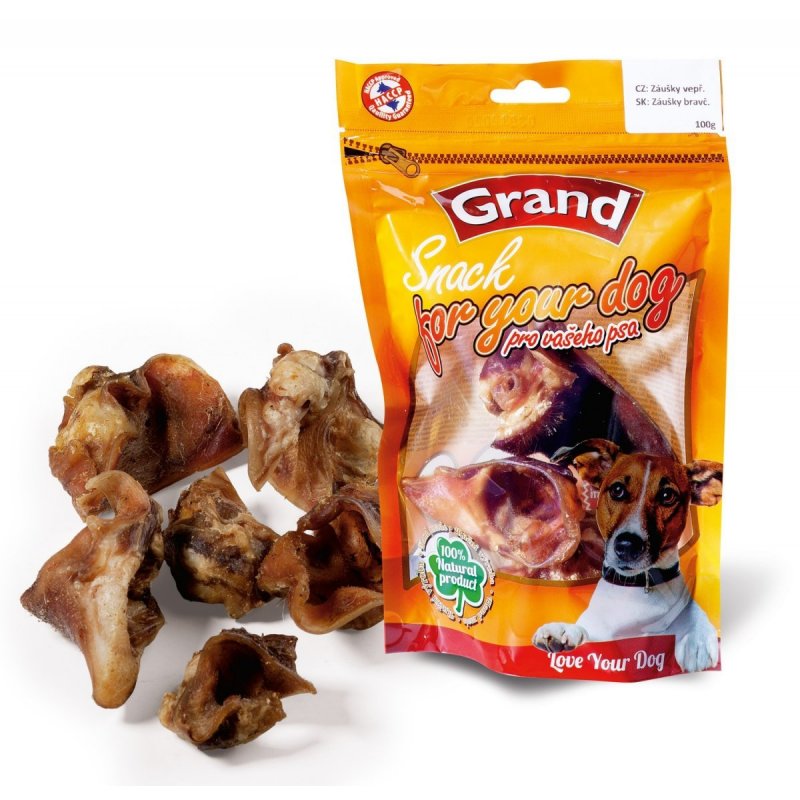 GRAND sušené vepřové záušky 100g