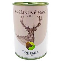 BOHEMIA Zvěřinové maso ve vlastní šťávě 400g