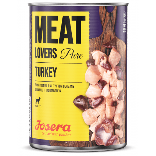 Josera Dog konz. Meat Lovers Pure Turkey 400g