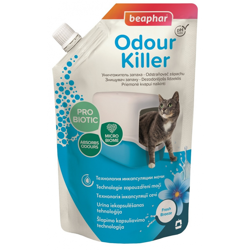 Beaphar odstraňovač zápachu OdourKiller sypký 400g