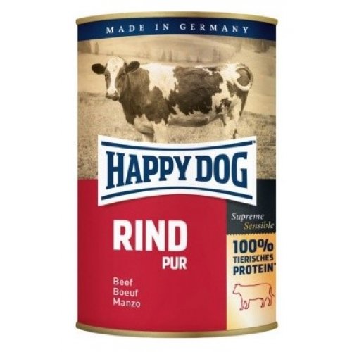 Happy Dog konzerva Rind Pur Hovězí 400g