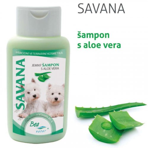 Šampon Bea Natur SAVANA s aloe vera 220ml