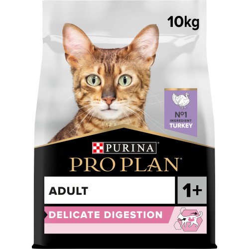 PRO PLAN CAT ADULT DELICATE DIGESTION krůta 10 kg