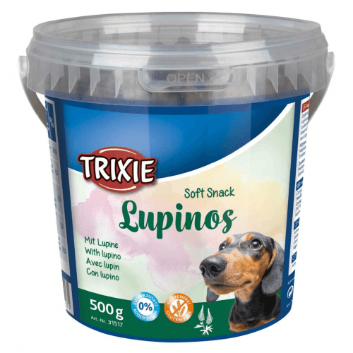 Soft Snack LUPINOS - bezlepkový snack, kyblík 500 g