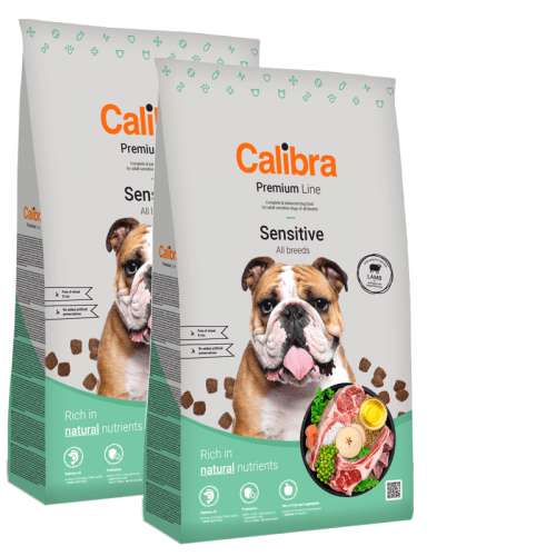 2x Calibra Dog Premium Line Sensitive 12 kg NEW