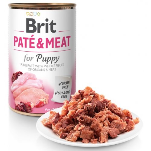 Brit Dog konz Paté & Meat Puppy 800g (min. odběr 12 ks)