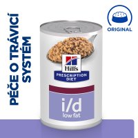 Hill's Prescription Diet i/d Low Fat Péče o zažívání konzerva pro psy 360 g