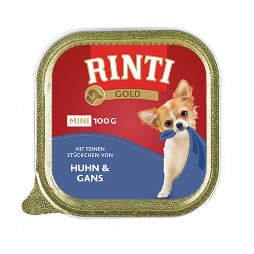 Rinti Dog Gold Mini vanička kuře + husa 100g