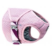 Vesta chladící Hurtta Cooling Wrap 40-50 růžová