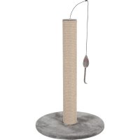 Škrabadlo sloupek s hračkou šedá 63cm Zolux