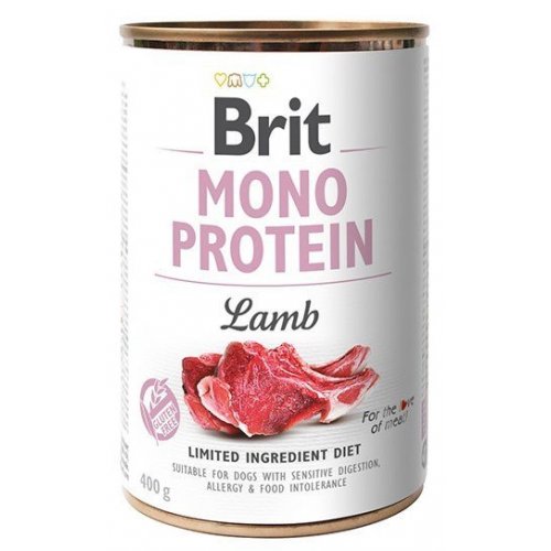 Brit Dog konz Mono Protein Lamb 400g (min. odběr 12 ks)