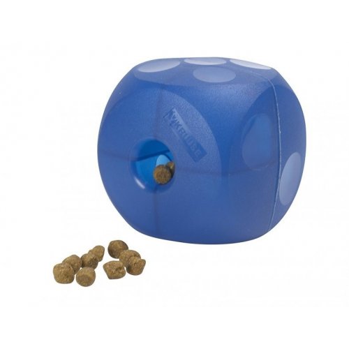 Hračka pes BUSTER Soft Mini Cube modrá 9cm