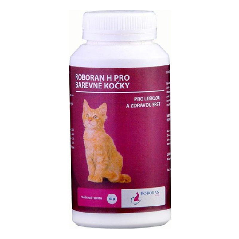 Roboran H pro kočky Barevné plv 60g