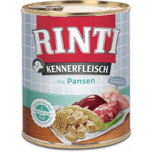 Rinti Dog Kennerfleisch konzerva žaludky 800g