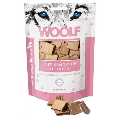 WOOLF Soft sandwich of duck 100g