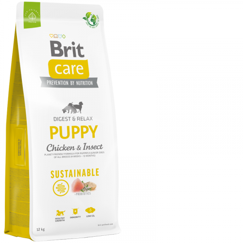 Brit Care Dog Sustainable Puppy 12 kg NEW VÝPRODEJ
