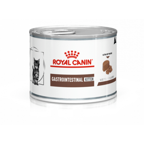 Royal Canin VHN CAT GASTROINTESTINAL KITTEN SOFT MOUSSE konzerva 195 g