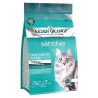 Arden Grange GF Cat Adult Sensitive Ocean White Fish&Potato 400g