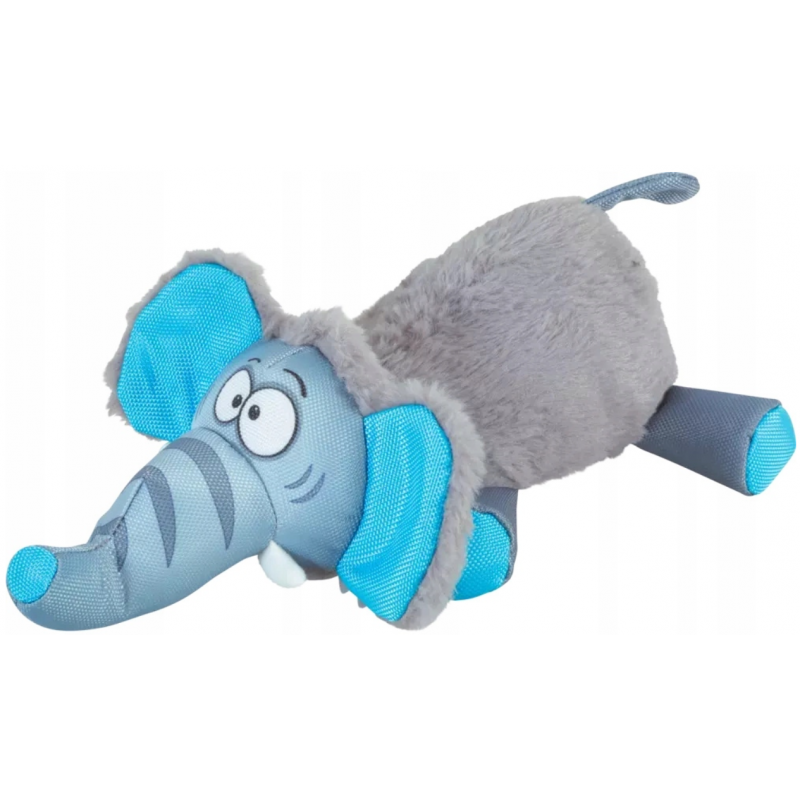 Hračka pes FRIENDS YVAN ELEPHANT L plyš modrá Zolux