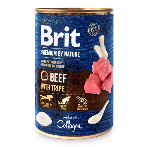 Brit Premium by Nature Beef with Tripes 400g