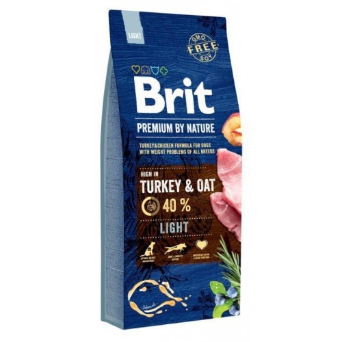 Brit Premium by Nature Light 15kg VÝRPODEJ