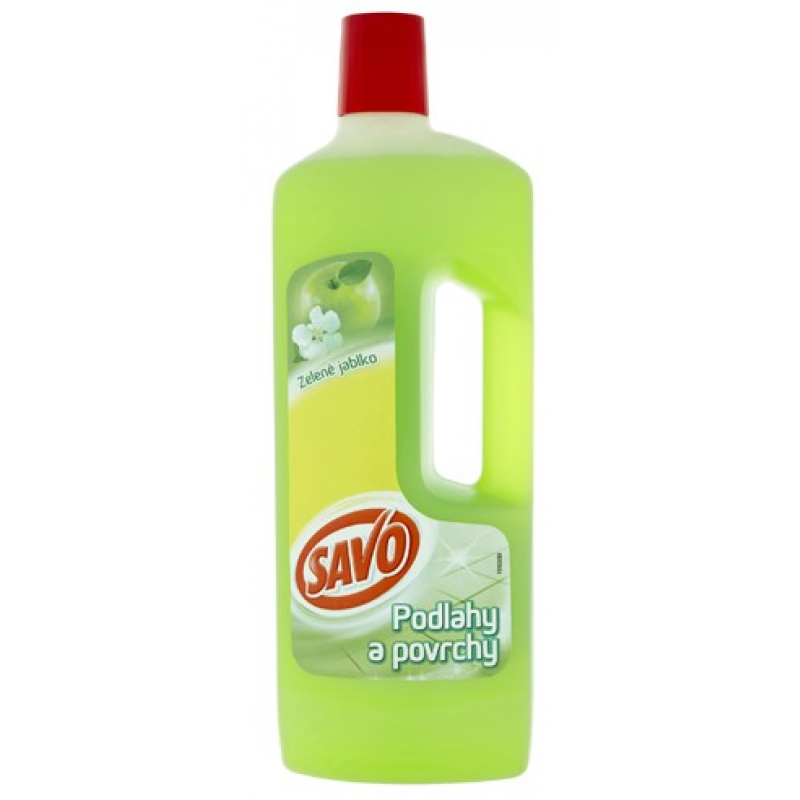 Savo Povrchy a podlahy zelené jablko 750ml