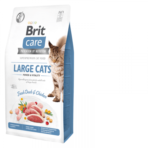 Brit Care Cat Grain-Free Large Cats Power & Vitality 400g