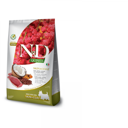 N&D Quinoa DOG Skin & Coat Duck & Coconut Mini 2,5kg
