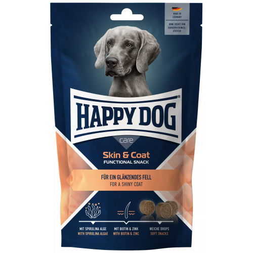 Happy Dog Care Snack Skin & Coat 100 g