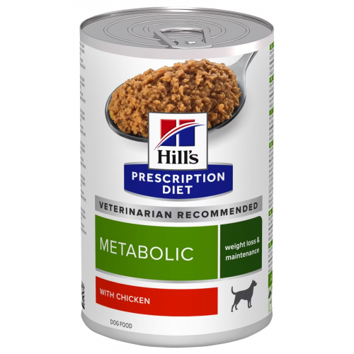 Hill's Prescription Diet Metabolic konzerva pro psy 370 g (min. odběr 12 ks)